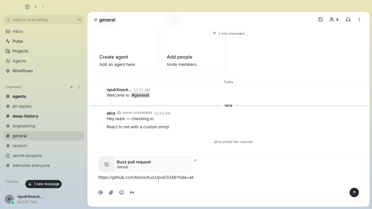 Preview before immediate dismissal