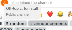 Private forum channel tooltip — default light