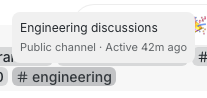 Archived channel tooltip — default light