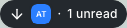 Primary DM thread overflow indicator